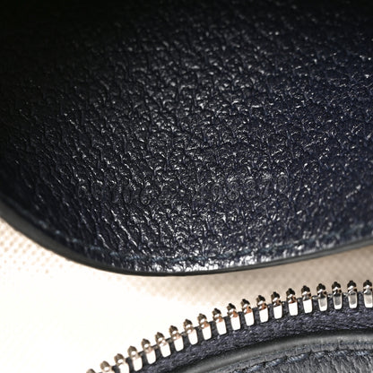 Gucci GG Supreme Monogram Textured Dollar Calfskin Web Small Ophidia Camera Bag Beige Blue 7 of 10
