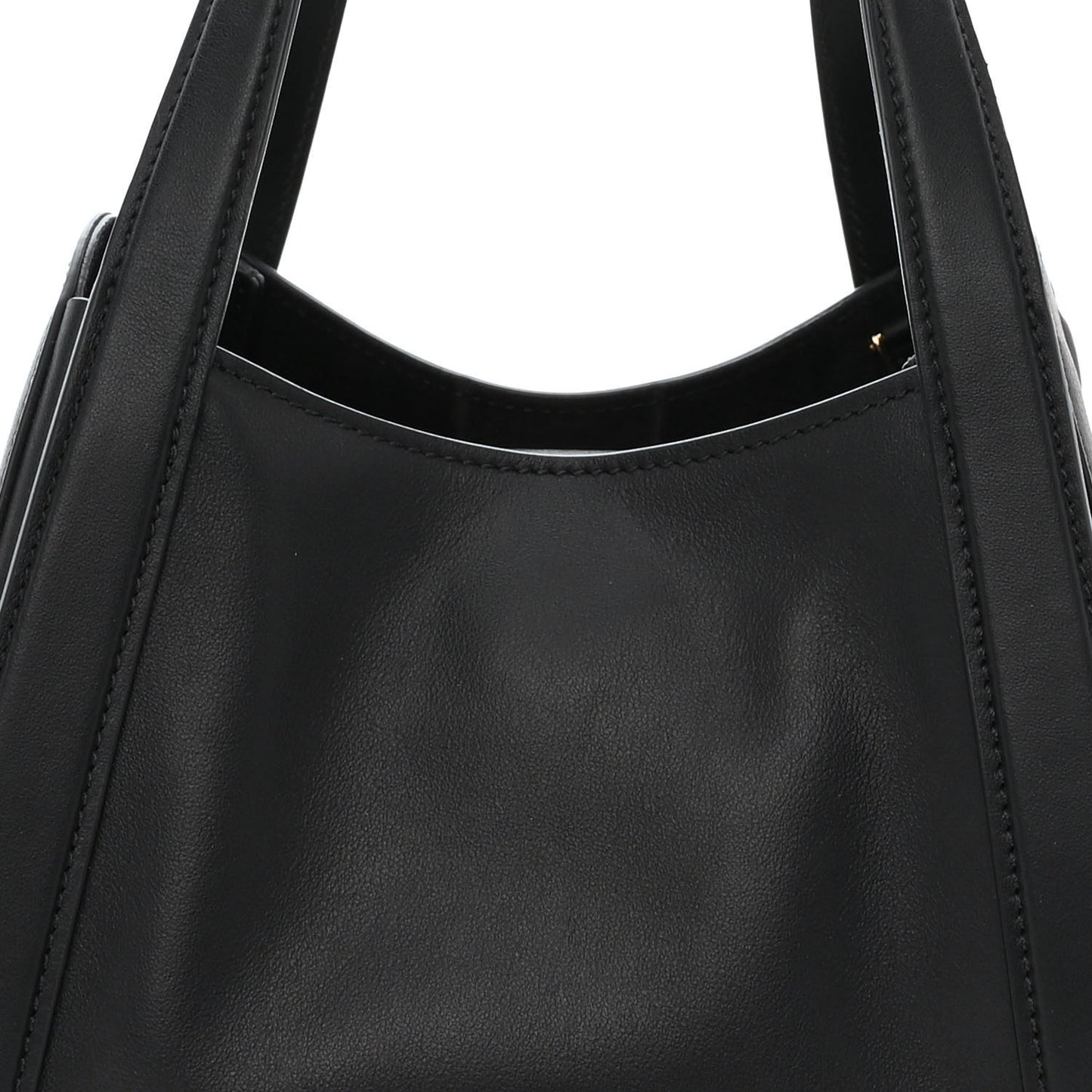 Smooth Calfskin Mini Tote Black