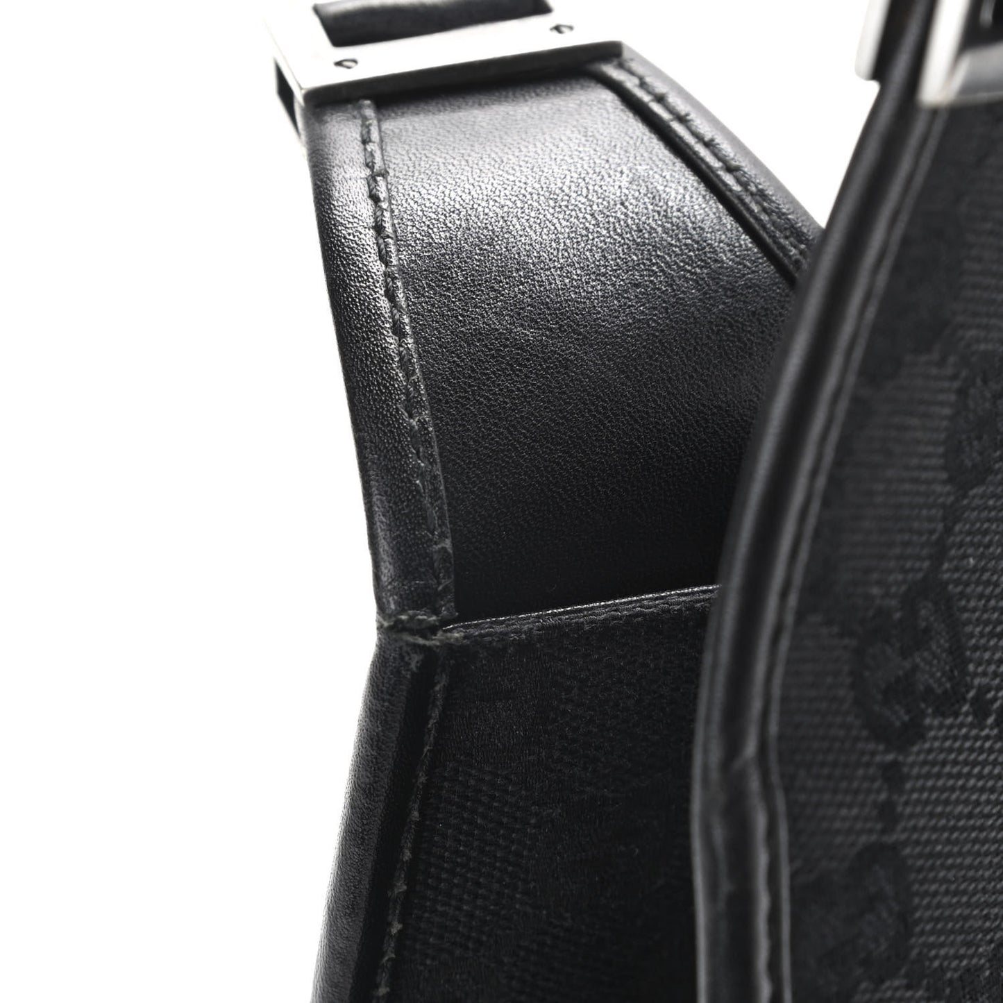 Monogram Small Bardot Black