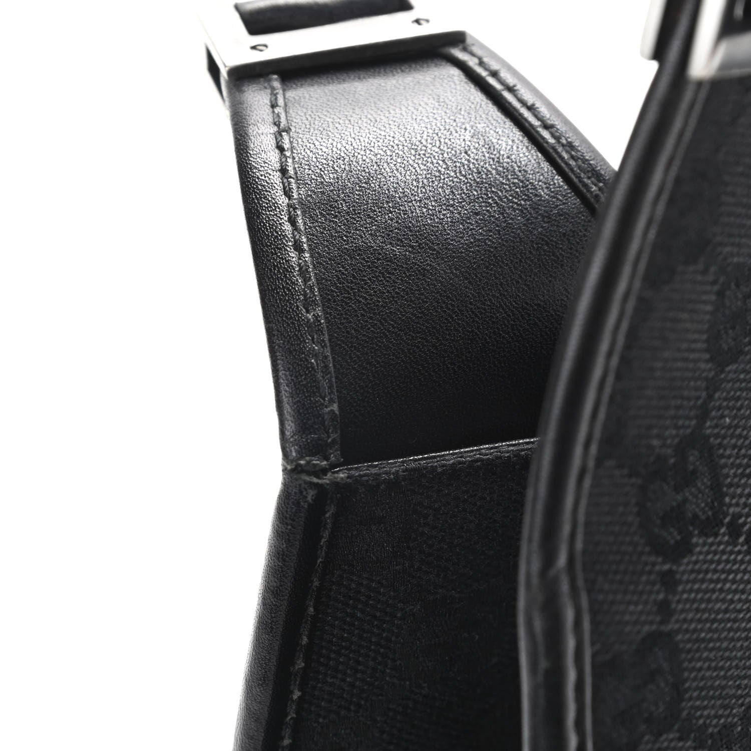 Gucci Monogram Small Bardot Black 14 of 19