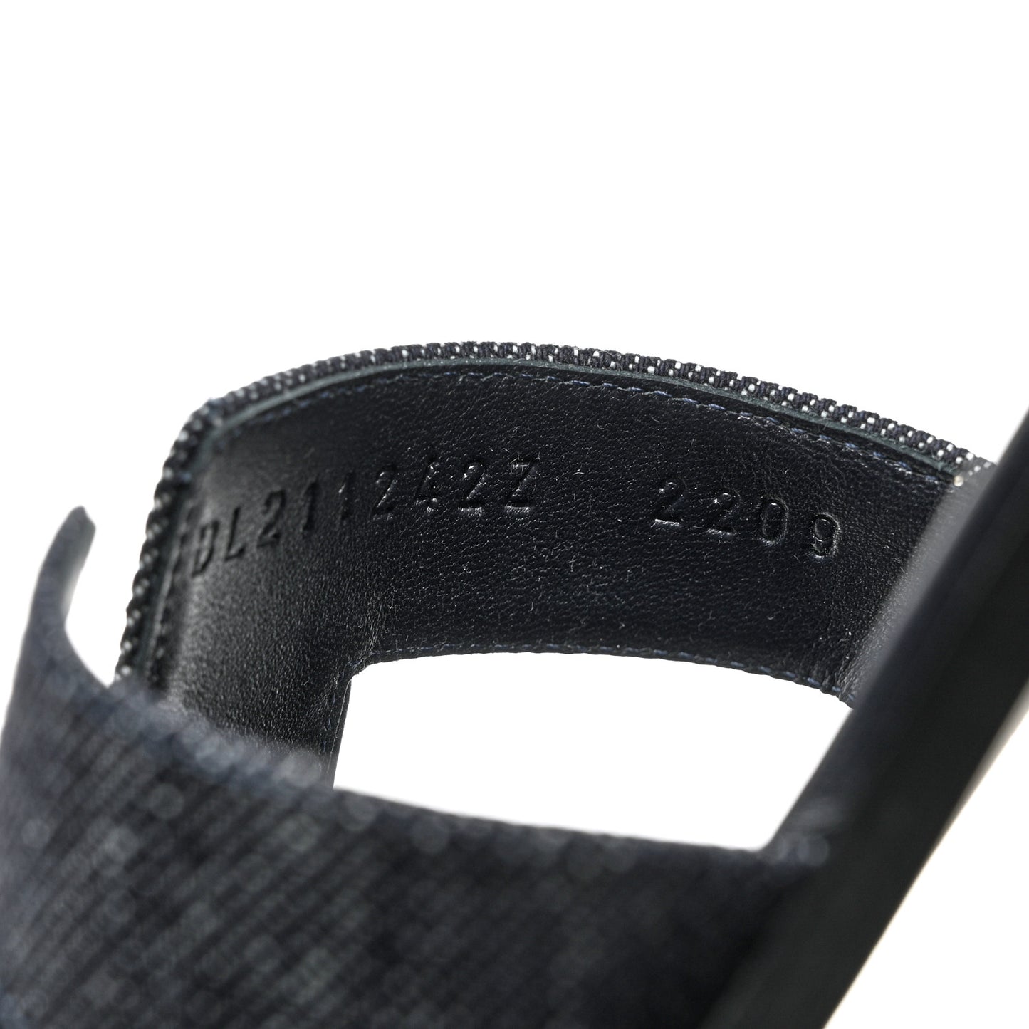 Denim Oran Sandals 39 Bleu Brut