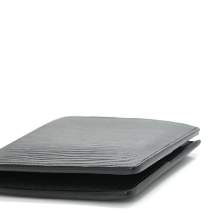 Louis Vuitton Epi Slender Wallet Black 8 of 8