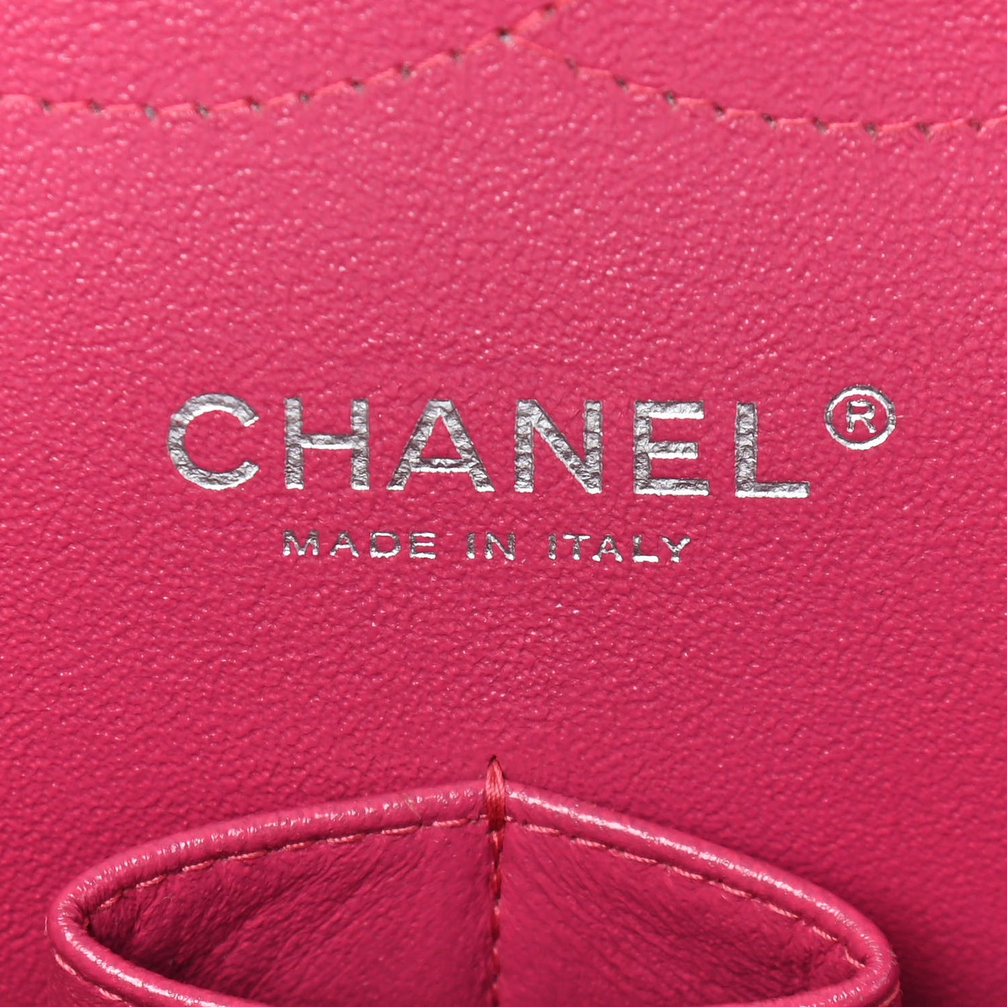 Patent Quilted Jumbo Double Flap Pink
