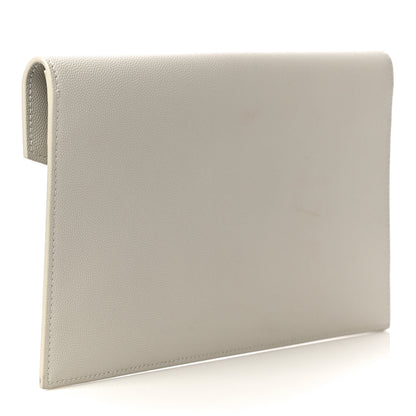 Saint Laurent Grain De Poudre Uptown Pouch Crema Soft 3 of 15