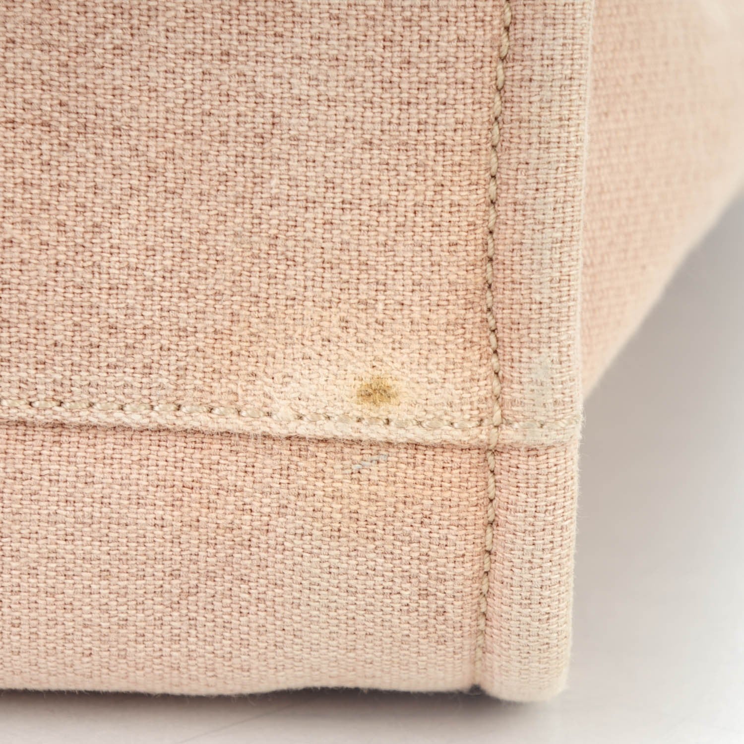 Chanel Canvas Small Deauville Tote Ecru 5 of 8