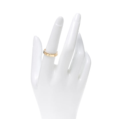 Cartier 18K Yellow Gold 3.5mm LOVE Wedding Band Ring 56 7.5 2 of 6