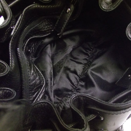 Prorsum Leather Mason Warrior Studded Hobo