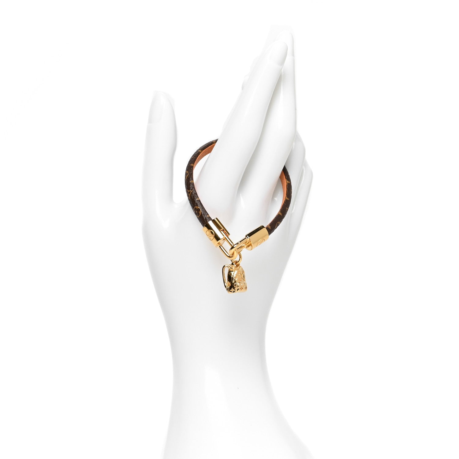 Louis Vuitton Monogram Palm Springs Charm Bracelet 17 2 of 7