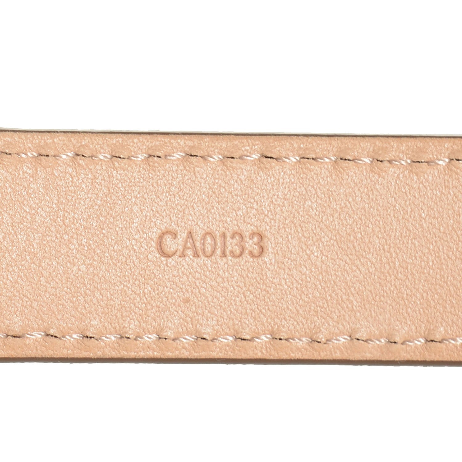 Louis Vuitton Suede Pepite Belt 85 34 6 of 9