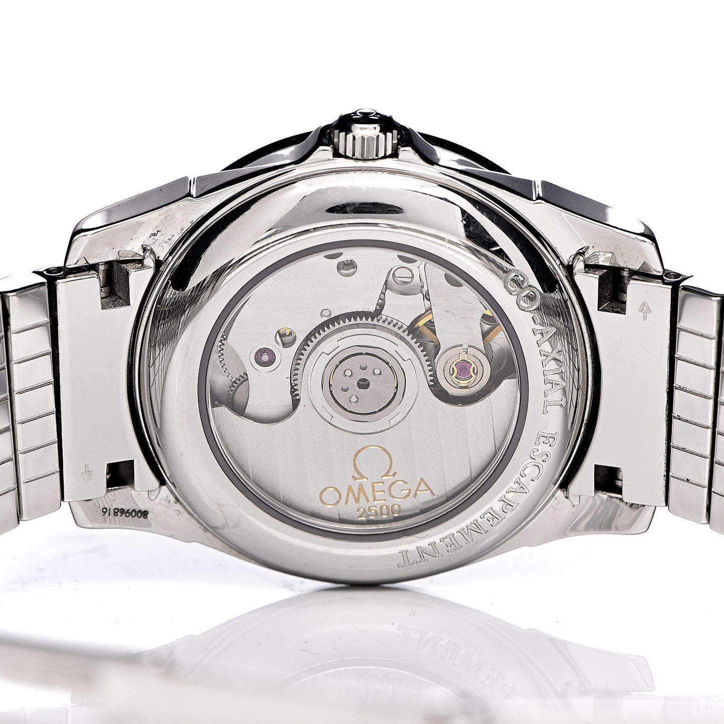 Stainless Steel Diamond Mother of Pearl 32mm De Ville Co-Axial Automatic Watch 4581.75.00