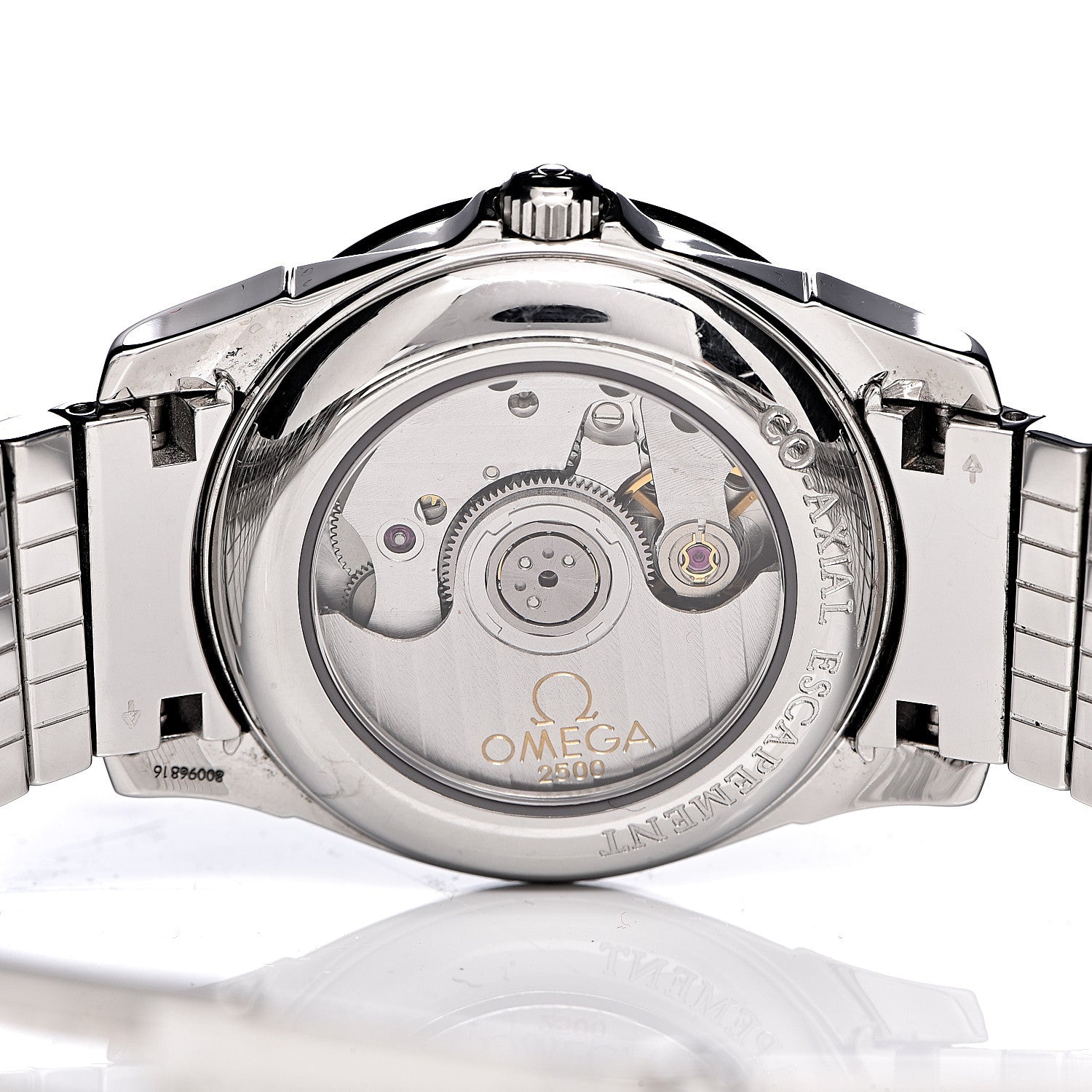 Omega Stainless Steel Diamond Mother of Pearl 32mm De Ville Co-Axial Automatic Watch 4581.75.00 6 of 7