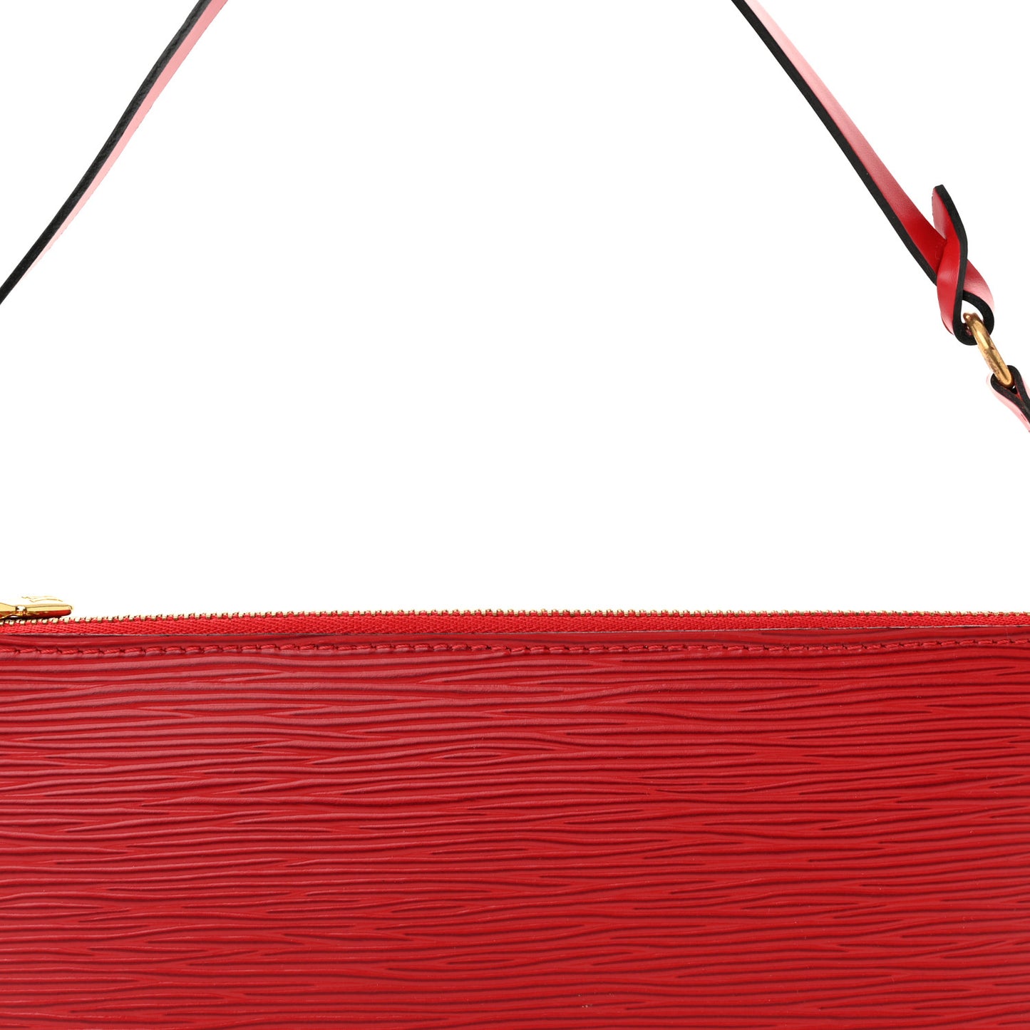 Epi Pochette Accessories 24 Castillan Red