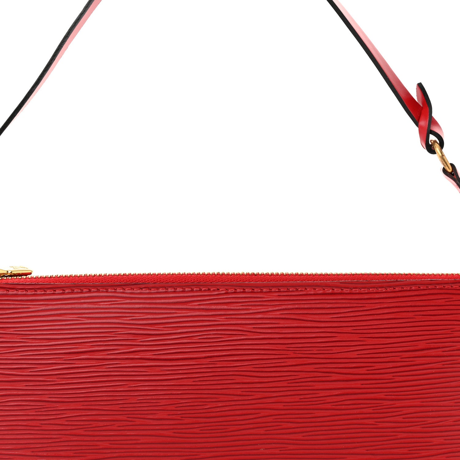 Louis Vuitton Epi Pochette Accessories 24 Castillan Red 6 of 9