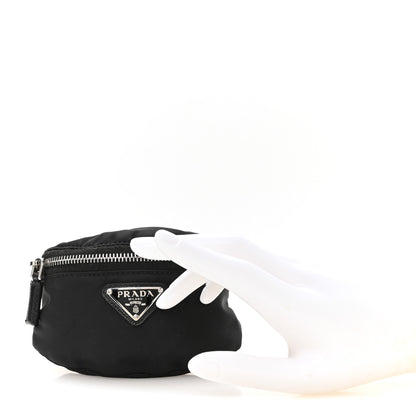 Prada Tessuto Nylon Wrist Pouch Black 2 of 8