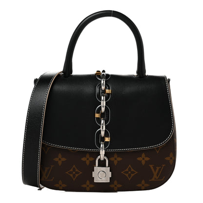 Louis Vuitton Calfskin Monogram Chain It Bag PM Black 1 of 8