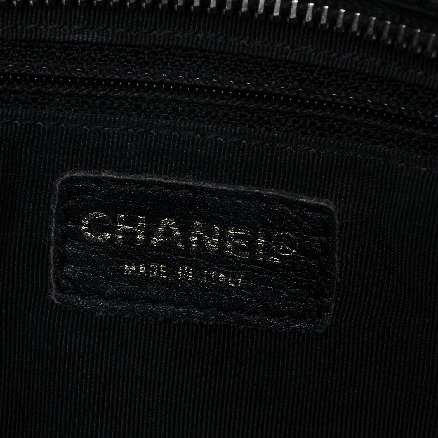 Chanel Lambskin Quilted Chocolate Bar Tote Black 6 of 8