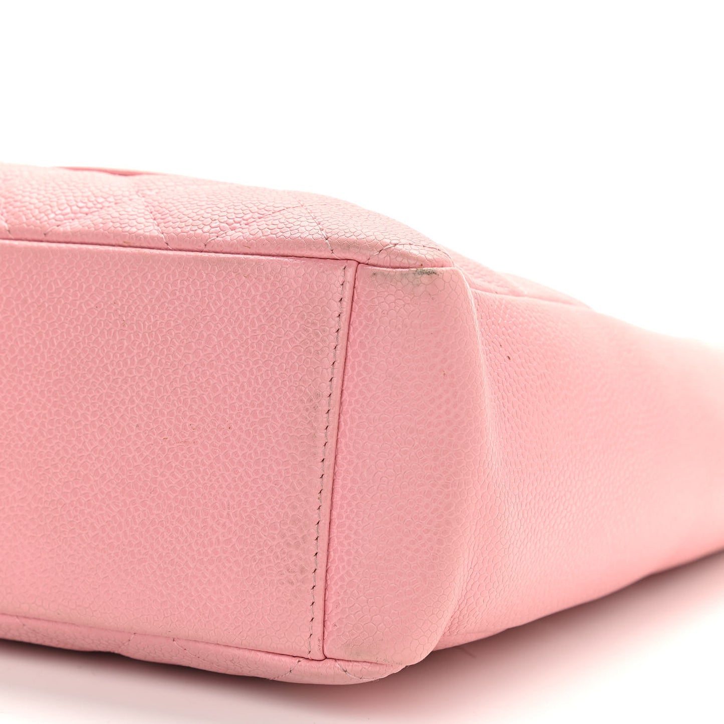 Caviar Quilted Petit Shopping Tote PST Pink