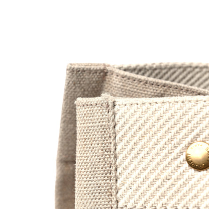 Saint Laurent Linen Calfskin Rive Gauche Tote Beige Sea Salt 16 of 16
