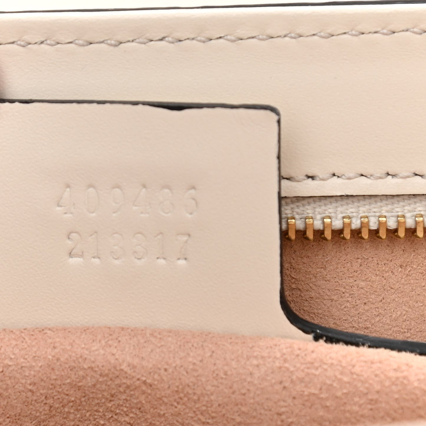 Guccissima Medium Padlock Shoulder Bag Black Mystic White