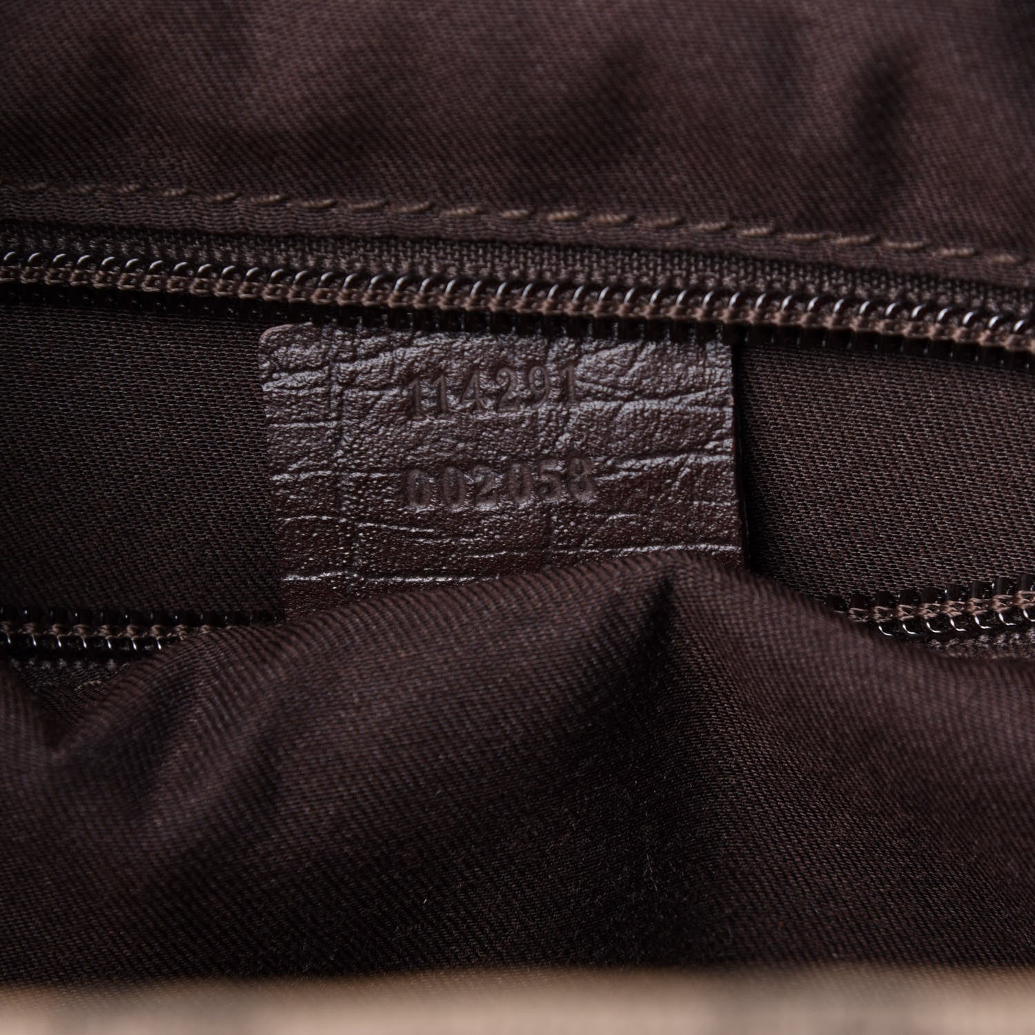 Gucci GG Plus Monogram Shoulder Bag Dark Brown 7 of 10