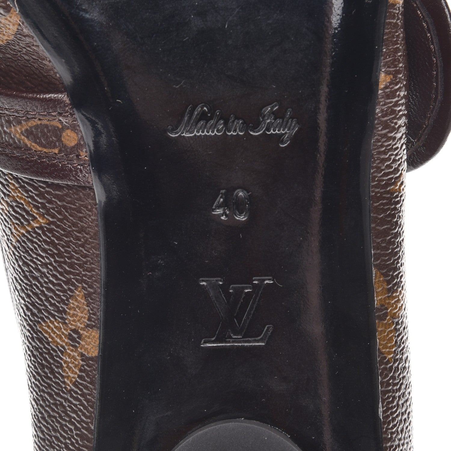 Louis Vuitton Monogram Magic Spell Ballerina Flats 40 Black 6 of 9