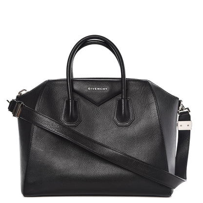 Givenchy Sugar Goatskin Medium Antigona Black 1 of 17