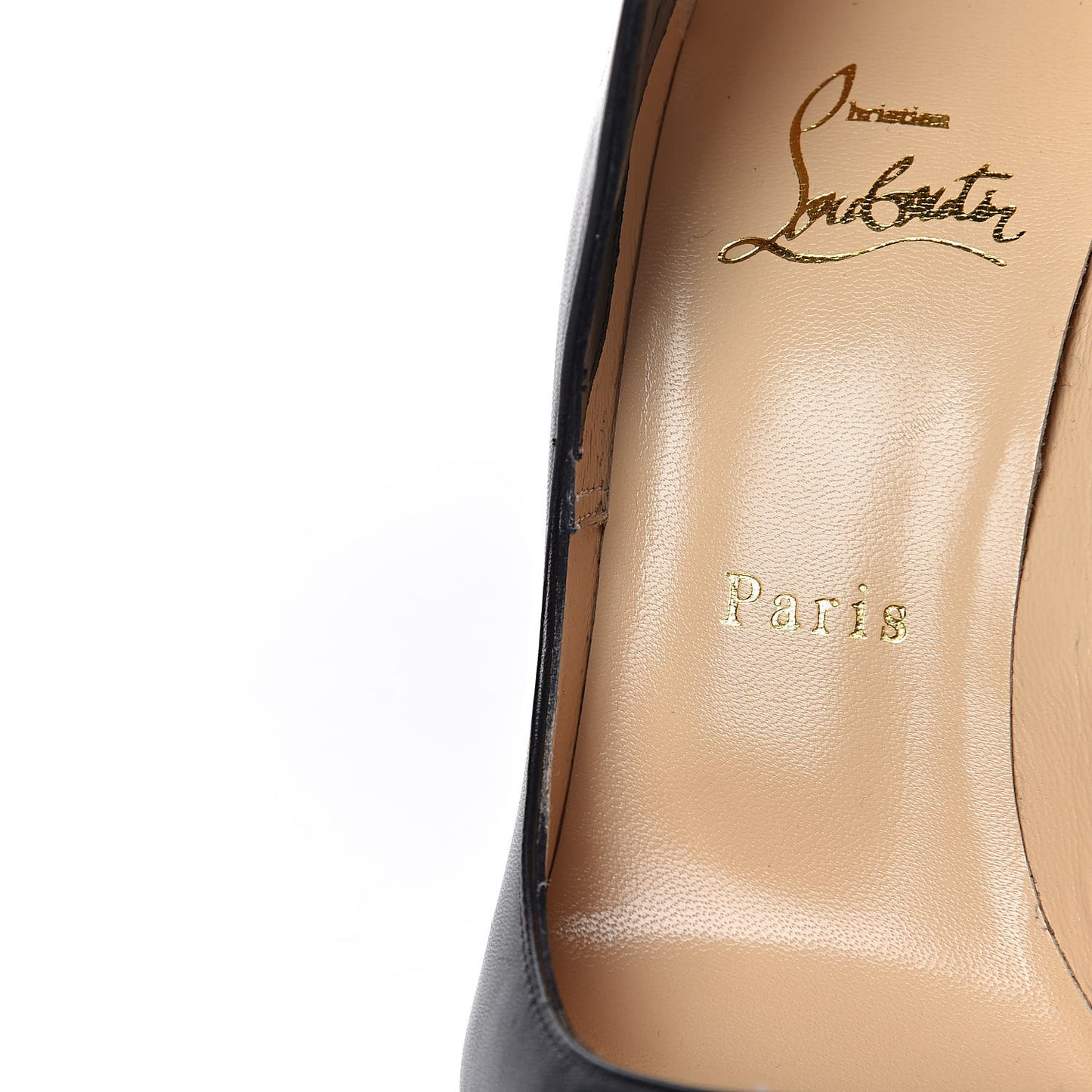 Shiny Nappa Victorina 100 Pumps 35.5 Black