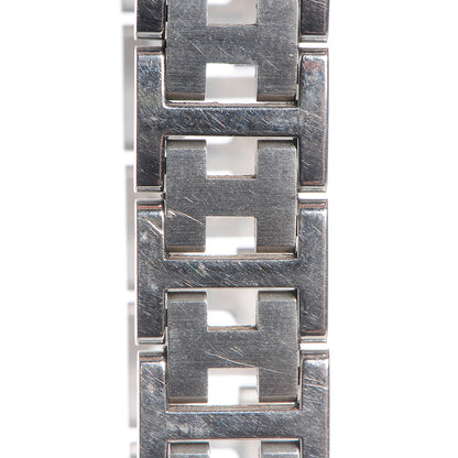 Hermes Stainless Steel 24mm Clipper Quartz Watch White 9 of 9