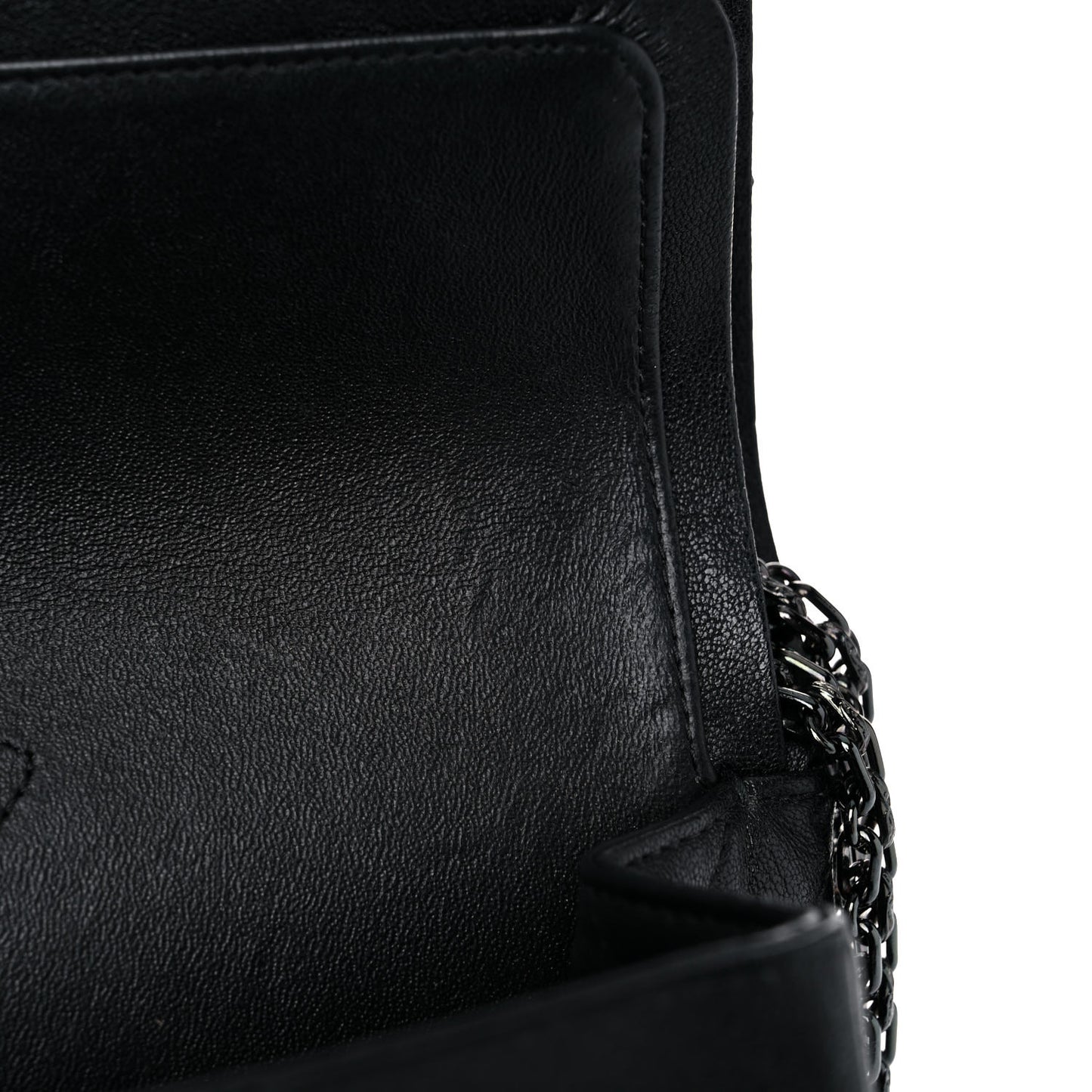 Sheepskin Chevron Quilted 2.55 Reissue 226 Flap So Black