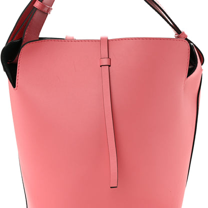Burberry Supple Calfskin Medium Bucket Coral Pink 12 of 17
