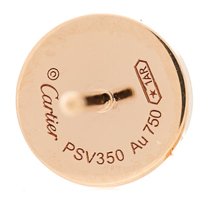 Cartier 18K Pink Gold LOVE Earrings 4 of 5