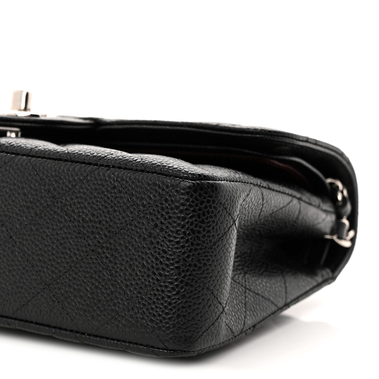 Chanel Caviar Quilted Small Double Flap Black 10 of 11