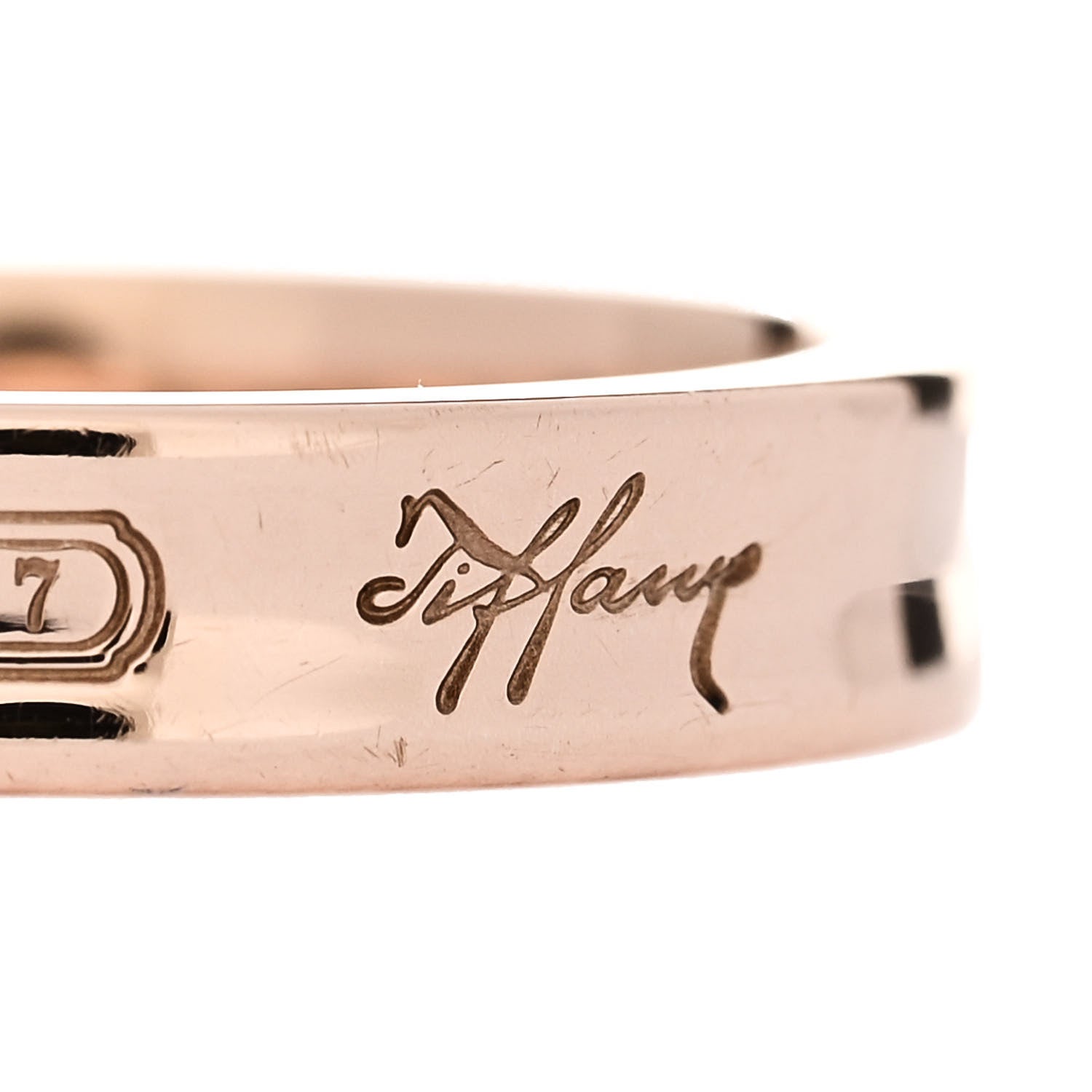 Tiffany Rubedo Narrow 1837 Band Ring 52 6 5 of 5