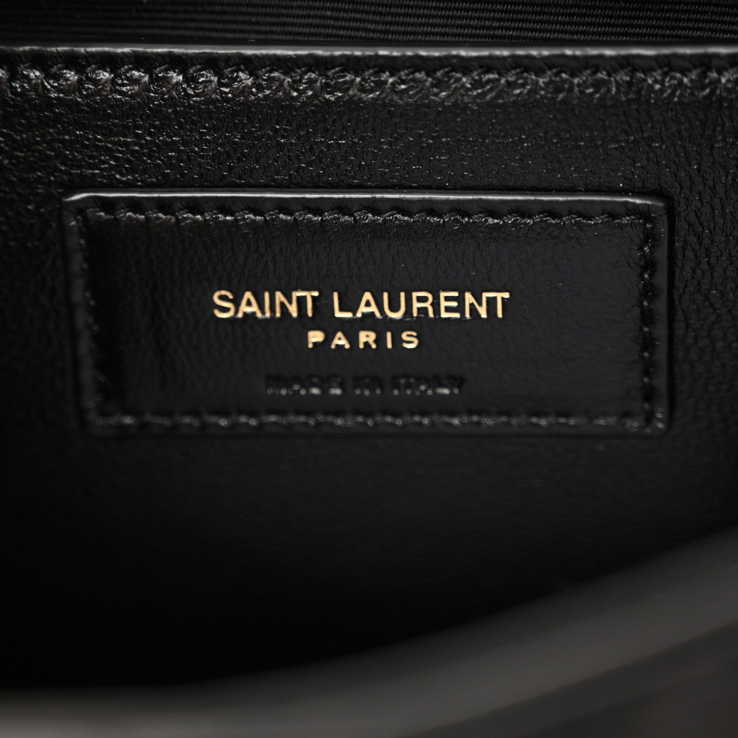 Saint Laurent Lambskin Quilted Monogram Mini Nolita Black 6 of 11