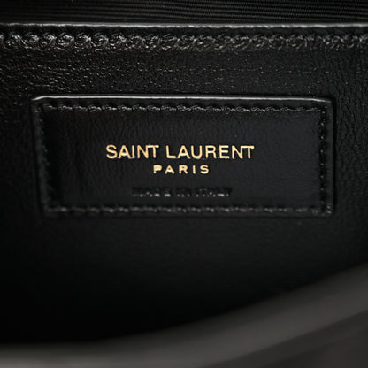 Saint Laurent Lambskin Quilted Monogram Mini Nolita Black 6 of 11
