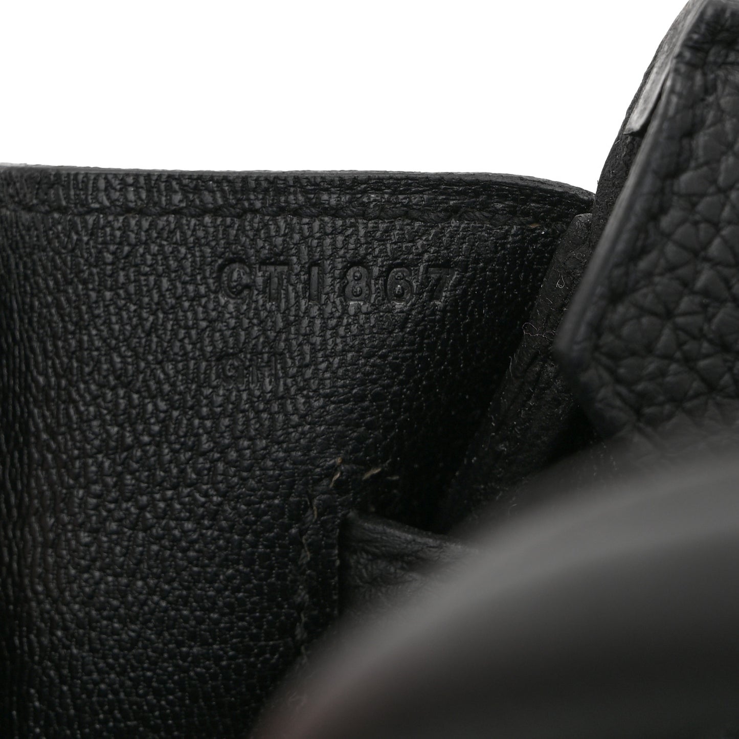 Togo Birkin 30 Black