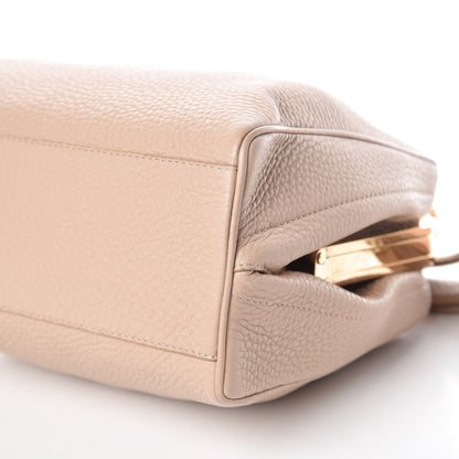 Dolce & Gabbana Calfskin Agata Shoulder Bag Taupe 6 of 9