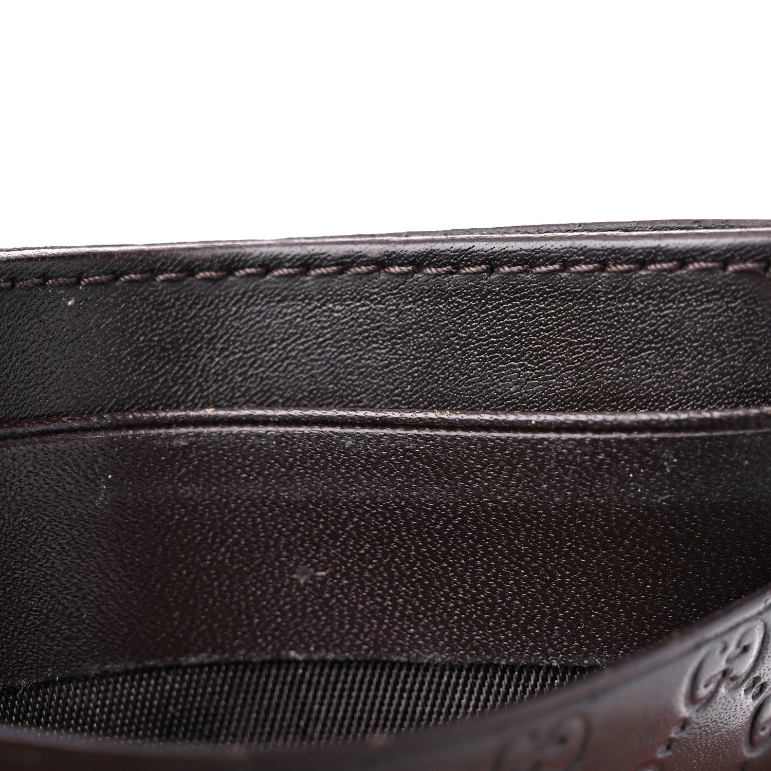 Gucci Microguccissima Card Holder Dark Brown 10 of 14