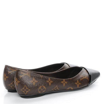 Louis Vuitton Monogram Inspired Ballerina Flats 36.5 4 of 9
