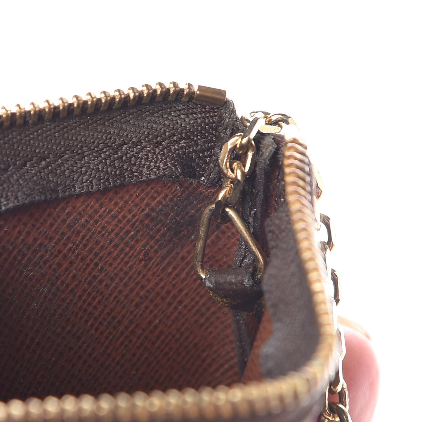 Monogram Key Pouch