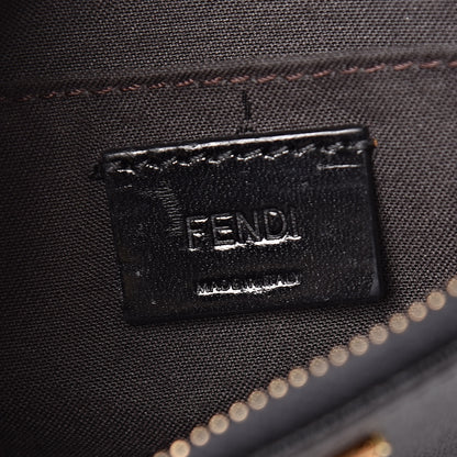 Fendi Vitello Elite Mini Pouch Crossbody Black 6 of 11