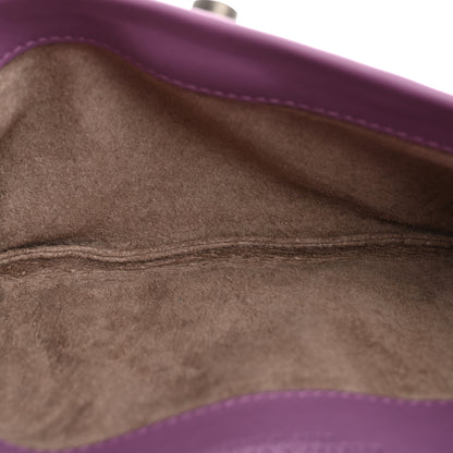 Bottega Veneta Nappa Intrecciato Flap Crossbody Purple 5 of 14
