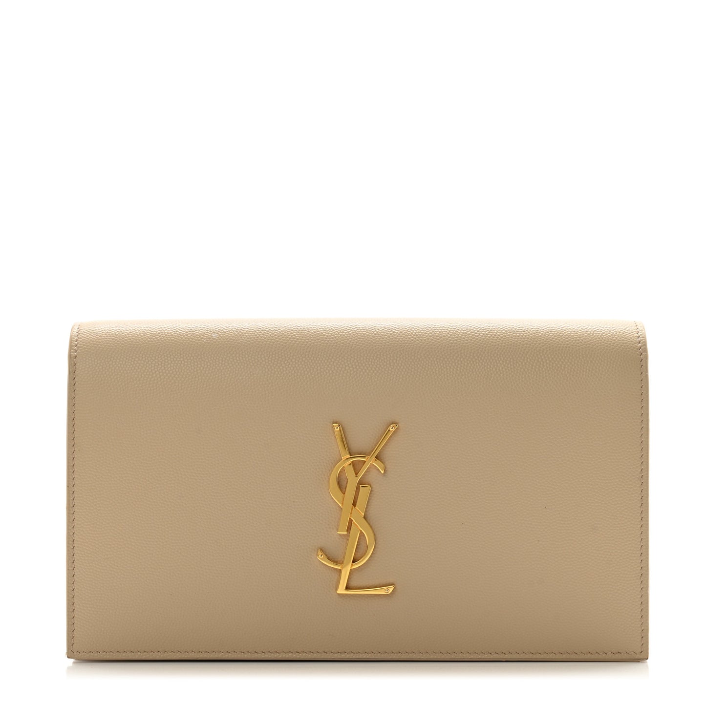 Grain De Poudre Classic Monogram Kate Clutch Porcellana