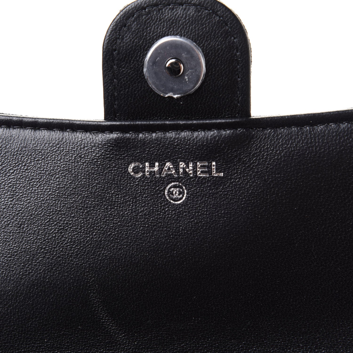 Chanel Jersey Fabric Quilted Foldable Tote With Chain Black Multicolor 7 of 13