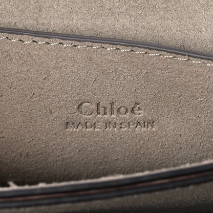 Chloe Suede Calfskin Small Faye Shoulder Bag Blushy Pink 5 of 10