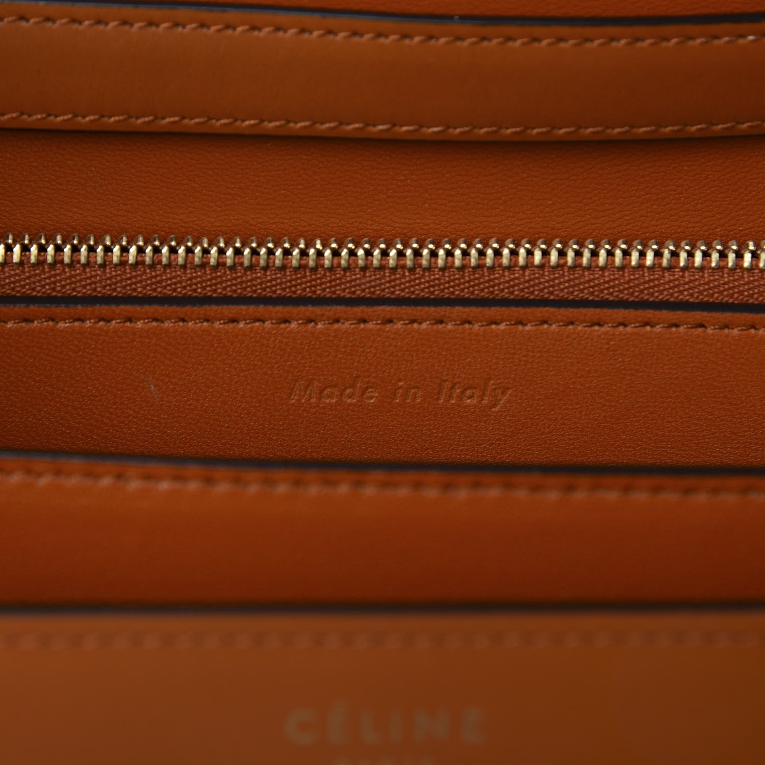 Celine Box Calfskin Medium Classic Box Flap Bag Chestnut 8 of 9