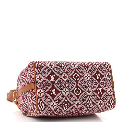 Louis Vuitton Jacquard Since 1854 Speedy Bandouliere 25 Bordeaux 4 of 10
