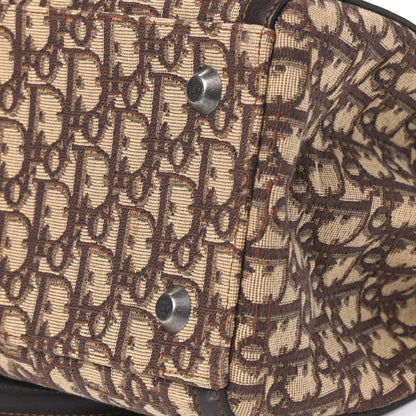 Christian Dior Monogram Medium Flight Tote Brown 6 of 6