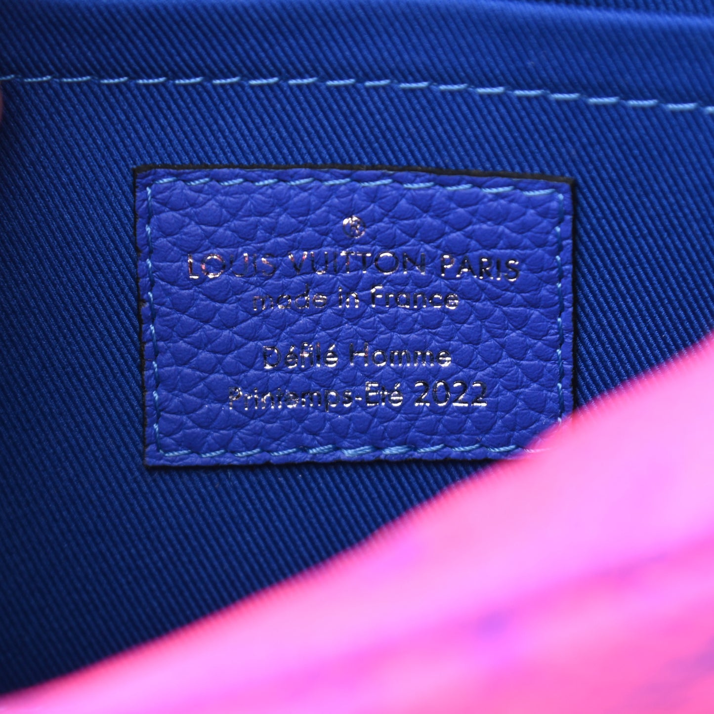 Taurillon Illusion Mini Soft Trunk Bleu Rose