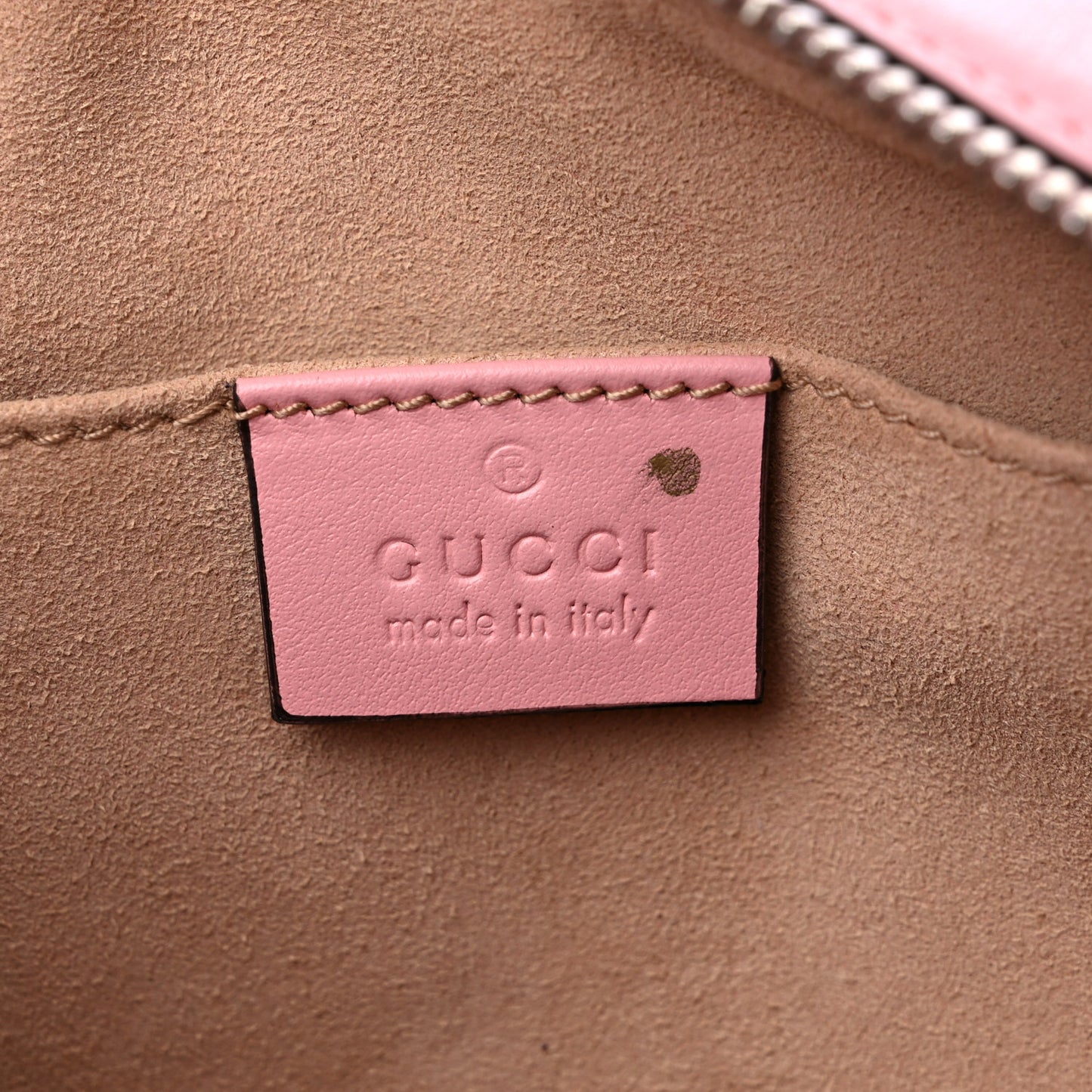 Calfskin Matelasse Small GG Marmont Chain Shoulder Bag Wild Rose